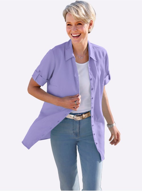 Chemisier Long Coupe Longue Affinante - Taille Standard - Moda Vilona - Kiabi Chemisier Long Coupe Longue Affinante - Taille Standard - Moda Vilona - Kiabi