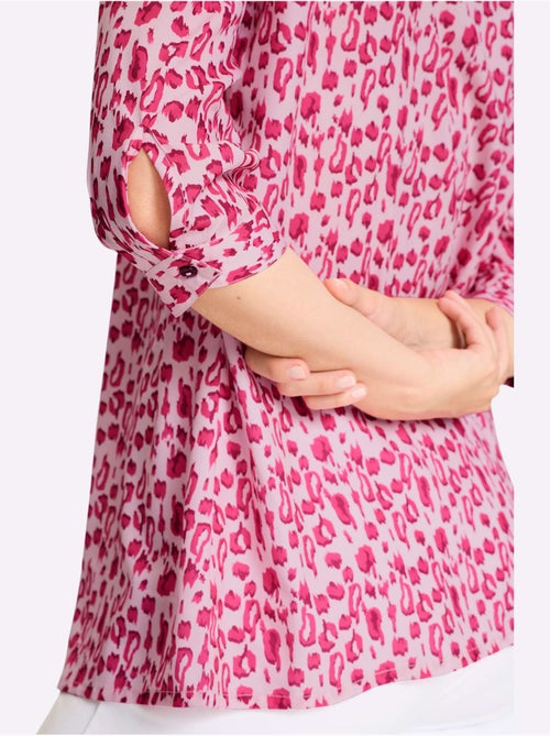 Chemisier Long Joli Motif Léopard - Taille Standard - Moda Vilona - Kiabi