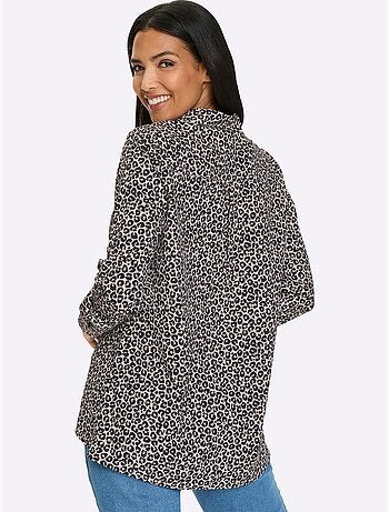 Chemisier Long Légèrement évasé - Taille Standard - Moda Vilona