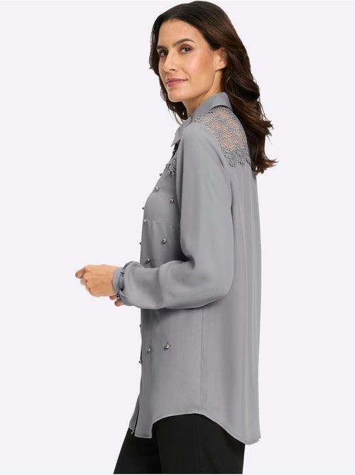 Chemisier Long Longueur Tendance - Taille Standard - Witt - Kiabi Chemisier Long Longueur Tendance - Taille Standard - Witt - Kiabi