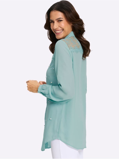 Chemisier Long Longueur Tendance - Taille Standard - Witt - Kiabi Chemisier Long Longueur Tendance - Taille Standard - Witt - Kiabi