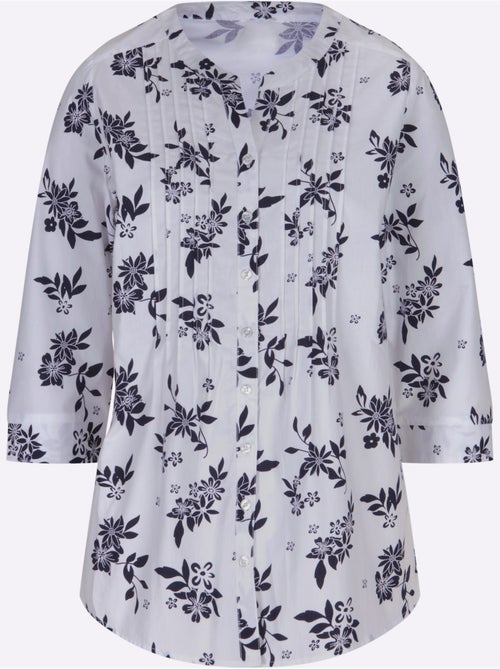 Chemisier Long Nervures Décoratives - Taille Standard - Moda Vilona - Kiabi
