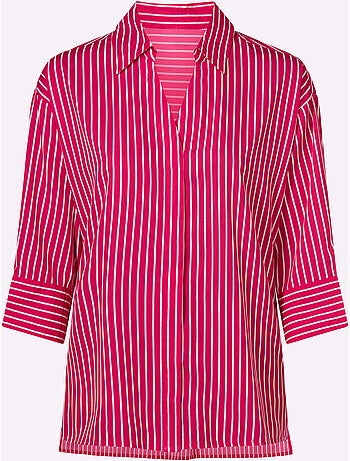 Chemisier Long Plus Long Au Dos - Taille Standard - Moda Vilona