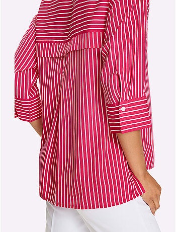 Chemisier Long Plus Long Au Dos - Taille Standard - Moda Vilona