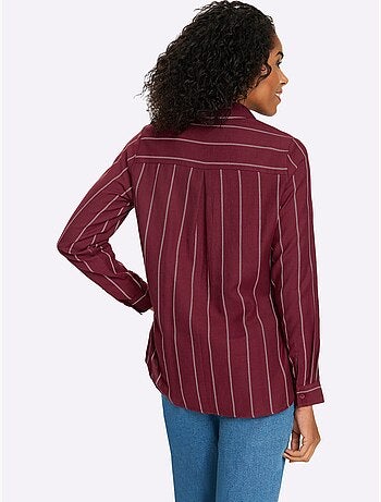 Chemisier long pur coton - taille standard - moda vilona
