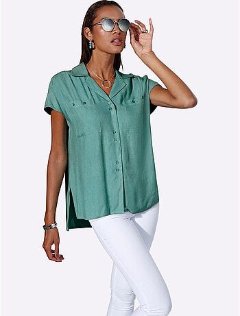 Chemisier Long Pure Viscose - Taille Standard - helline