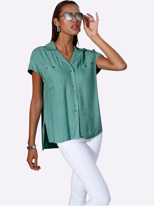 Chemisier Long Pure Viscose - Taille Standard - Helline - Kiabi