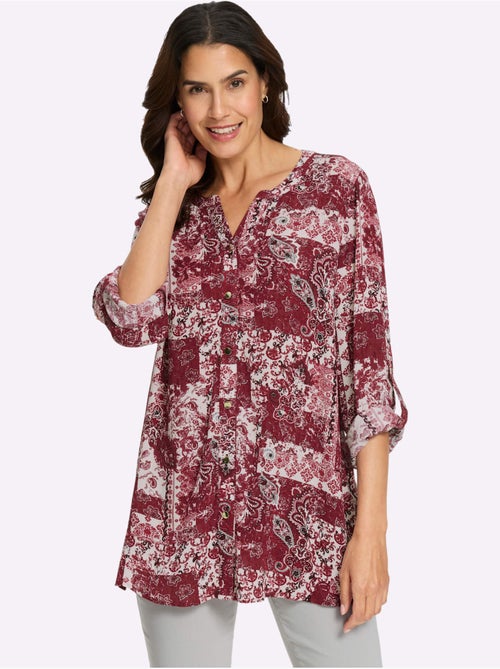 Chemisier Long Pure Viscose - Taille Standard - Witt - Kiabi Chemisier Long Pure Viscose - Taille Standard - Witt - Kiabi