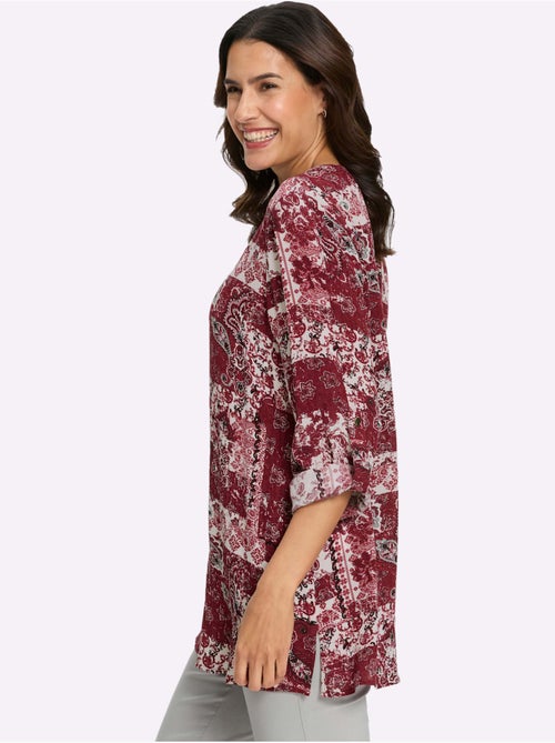 Chemisier Long Pure Viscose - Taille Standard - Witt - Kiabi Chemisier Long Pure Viscose - Taille Standard - Witt - Kiabi