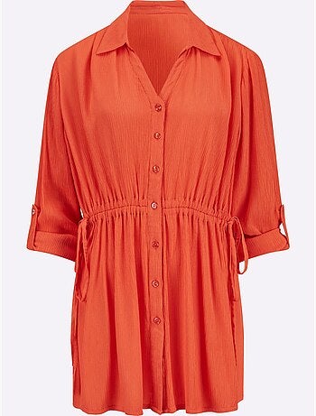 Chemisier Long Pure Viscose - Taille Standard - Witt