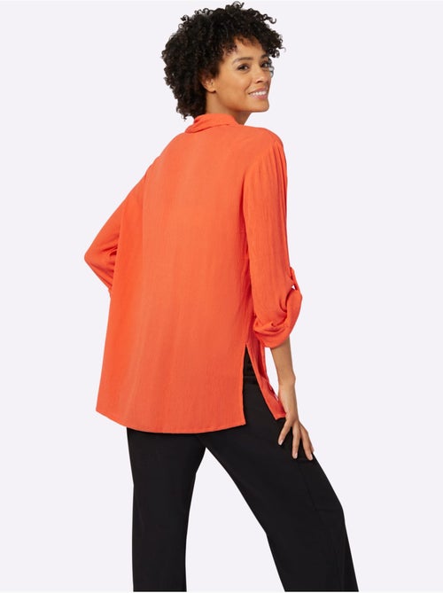 Chemisier Long Pure Viscose - Taille Standard - Witt - Kiabi Chemisier Long Pure Viscose - Taille Standard - Witt - Kiabi