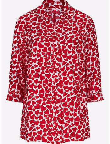 Chemisier Long Viscose Douce Et Fluide - Taille Standard - Moda Vilona