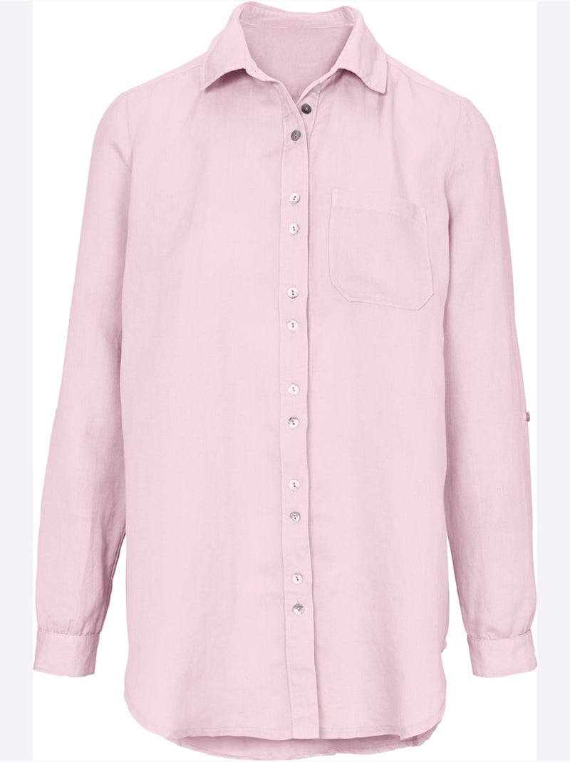 Chemisier Look Tendance - Taille Standard - Helline Rose clair - Kiabi