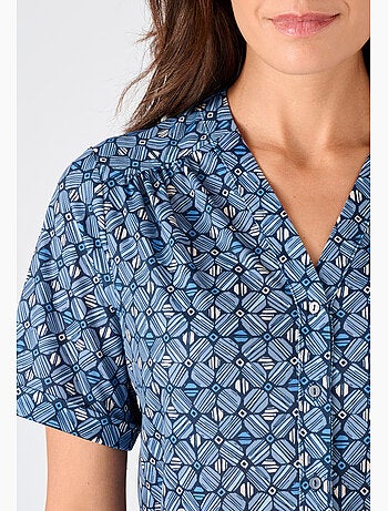 Chemisier maille crêpe - Damart