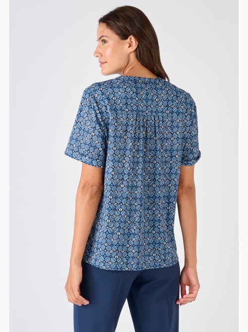 Chemisier maille crêpe - Damart - Kiabi
