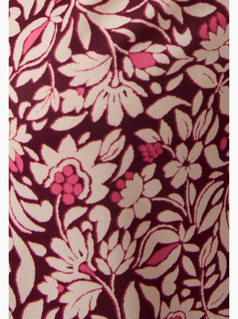 Chemisier maille crêpe - Damart Rose - Kiabi