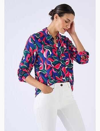 Chemisier maille fluide viscose stretch - Damart