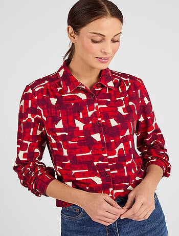 Chemisier maille fluide viscose stretch - Damart