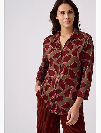 Chemisier maille stretch - damart