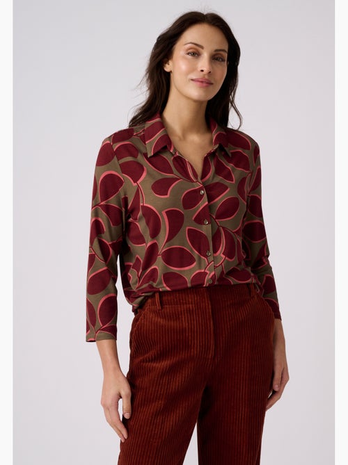 Chemisier maille stretch - Damart - Kiabi