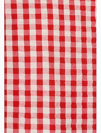 Chemisier manches courtes en tissu gaufré - Damart