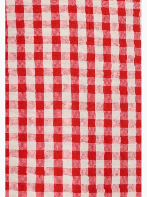 Chemisier manches courtes en tissu gaufré - Damart - Kiabi