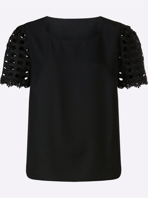 Chemisier Manches En Dentelle - Taille Standard - helline - Kiabi