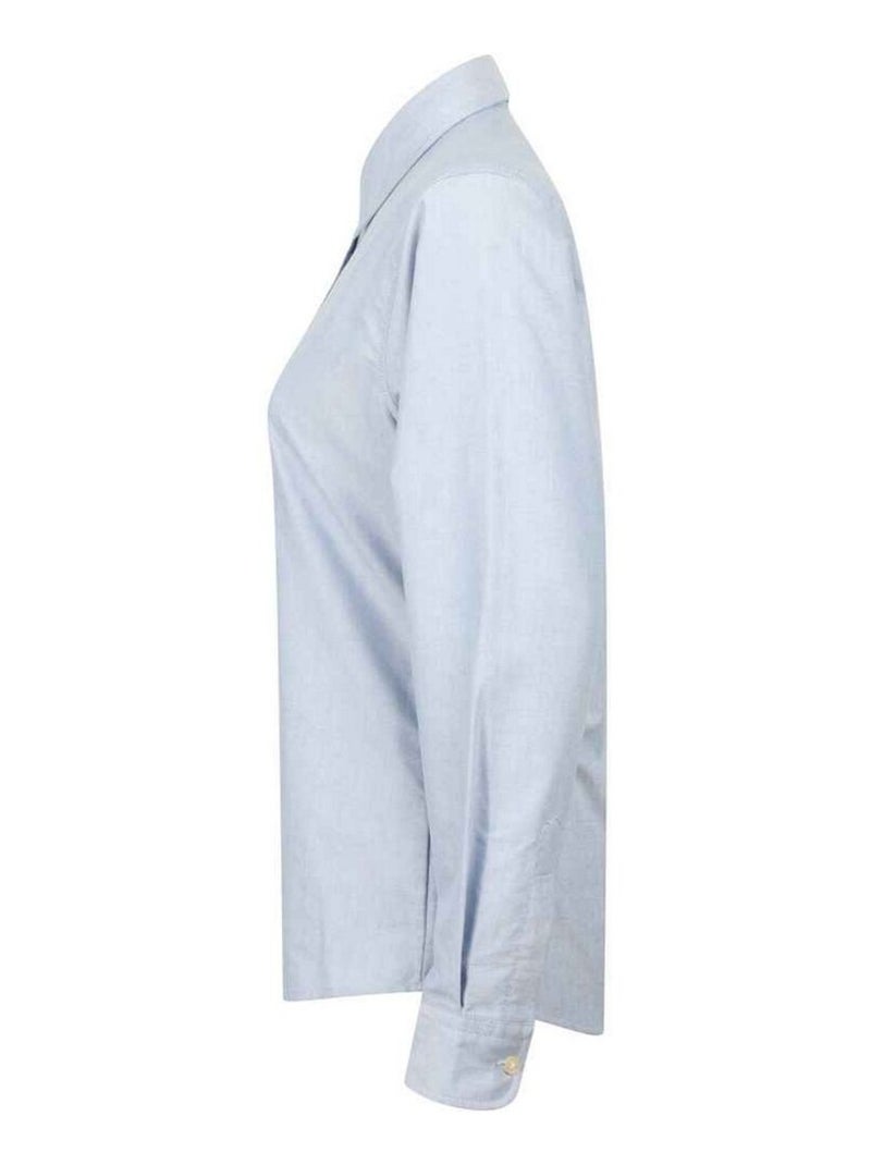 Chemisier manches longues classic - henbury Bleu - Kiabi