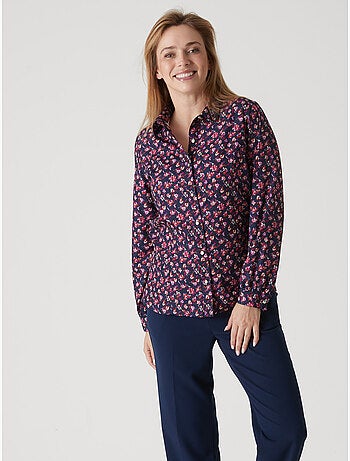 Chemisier manches longues