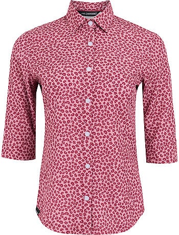 Chemisier manches ¾ motif/style floral kinnis - regatta