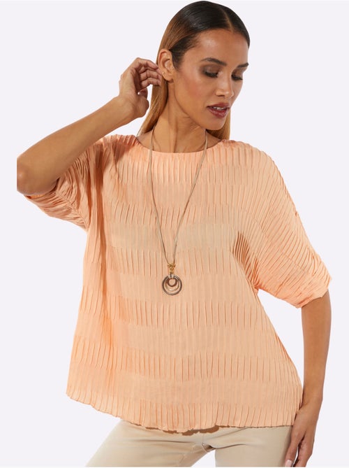 Chemisier Mélange Viscose-lin Estival - Taille Standard - Helline - Kiabi Chemisier Mélange Viscose-lin Estival - Taille Standard - Helline - Kiabi