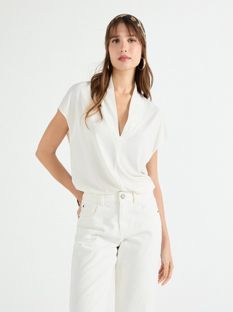 Chemisier MO Fashion Beige - Kiabi