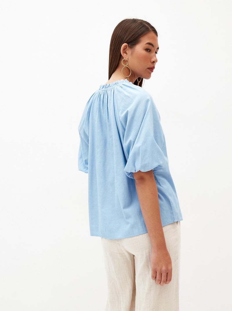 Chemisier MO Fashion Bleu - Kiabi