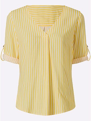 Chemisier Motif à Rayures Mode - Taille Standard - Helline