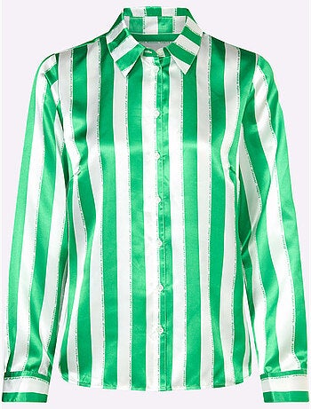 Chemisier Motif à Rayures Mode - Taille Standard - Helline