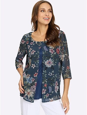 Chemisier Motif Féminin - Taille Standard - Witt