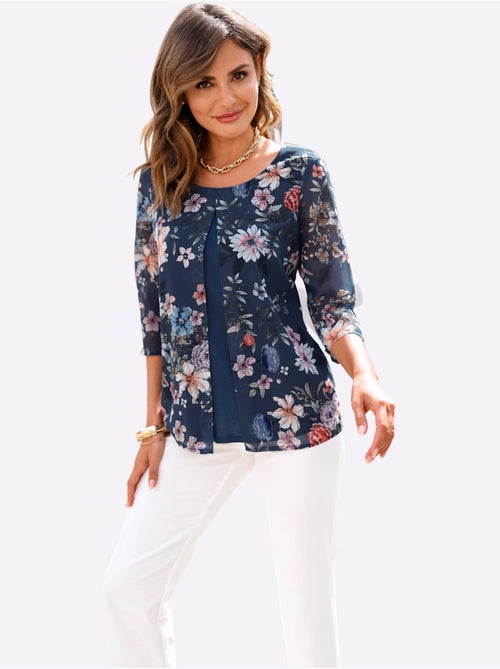 Chemisier Motif Féminin - Taille Standard - Witt - Kiabi
