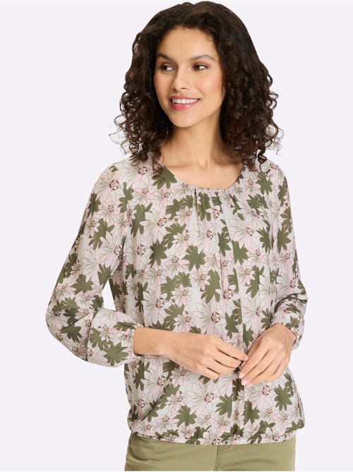 Chemisier Motif Imprimé Exclusif - Taille Standard - Helline - Kiabi