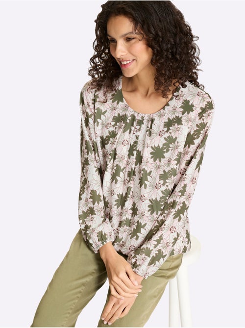 Chemisier Motif Imprimé Exclusif - Taille Standard - Helline - Kiabi