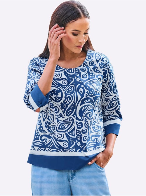 Chemisier Motif Imprimé Exclusif - Taille Standard - Helline - Kiabi