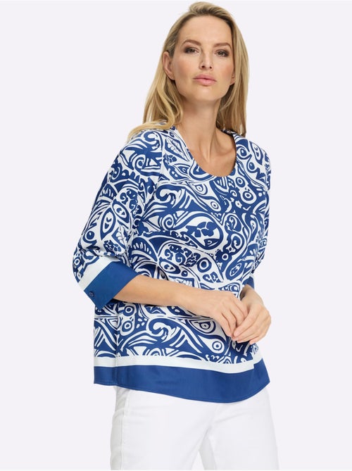 Chemisier Motif Imprimé Exclusif - Taille Standard - Helline - Kiabi