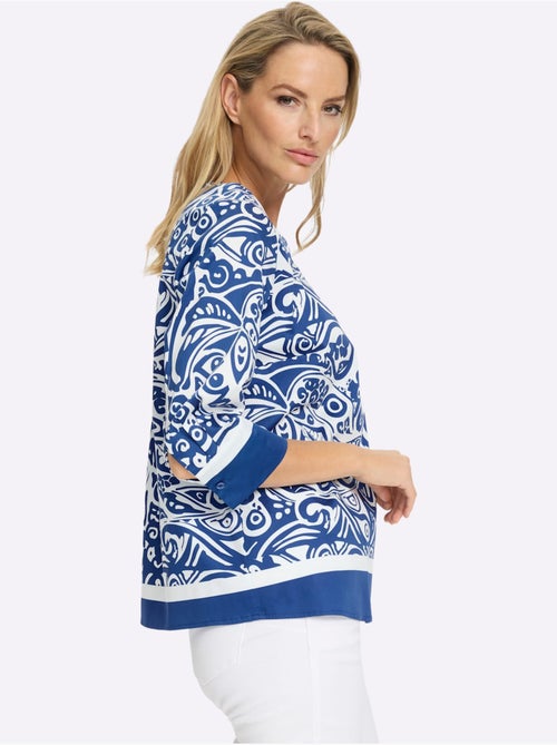 Chemisier Motif Imprimé Exclusif - Taille Standard - Helline - Kiabi