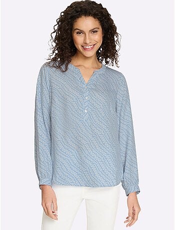 Chemisier Motif Imprimé Exclusif - Taille Standard - helline