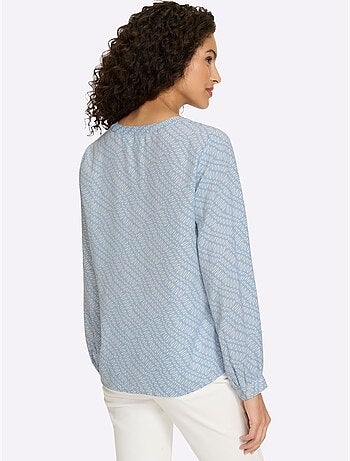 Chemisier Motif Imprimé Exclusif - Taille Standard - helline