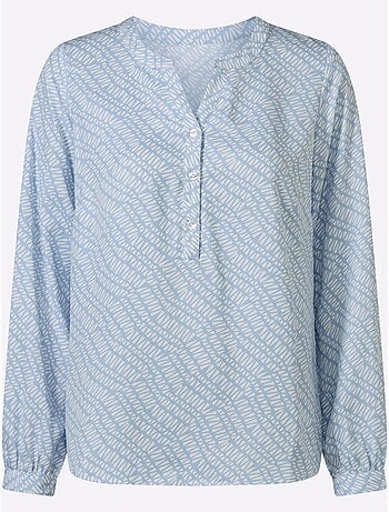 Chemisier Motif Imprimé Exclusif - Taille Standard - helline