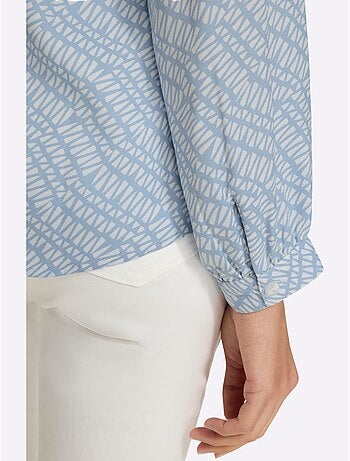Chemisier Motif Imprimé Exclusif - Taille Standard - helline