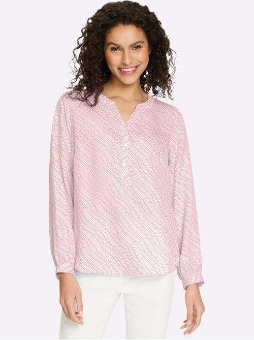 Chemisier Motif Imprimé Exclusif - Taille Standard - Helline - Kiabi Chemisier Motif Imprimé Exclusif - Taille Standard - Helline - Kiabi