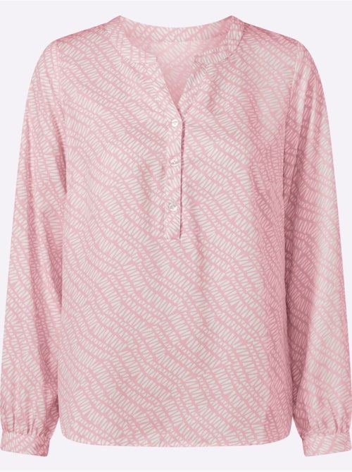 Chemisier Motif Imprimé Exclusif - Taille Standard - Helline - Kiabi Chemisier Motif Imprimé Exclusif - Taille Standard - Helline - Kiabi