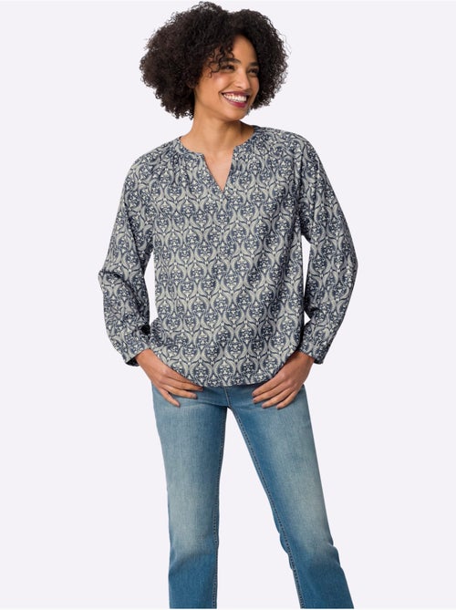 Chemisier Motif Paisley - Taille Standard - helline - Kiabi