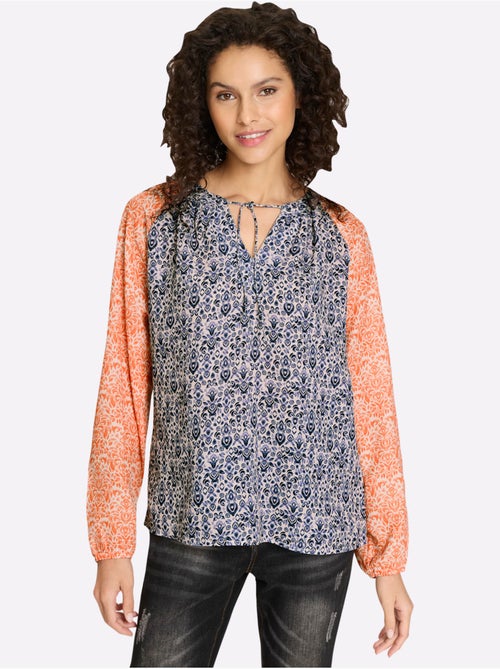 Chemisier Motif Paisley - Taille Standard - Helline - Kiabi Chemisier Motif Paisley - Taille Standard - Helline - Kiabi
